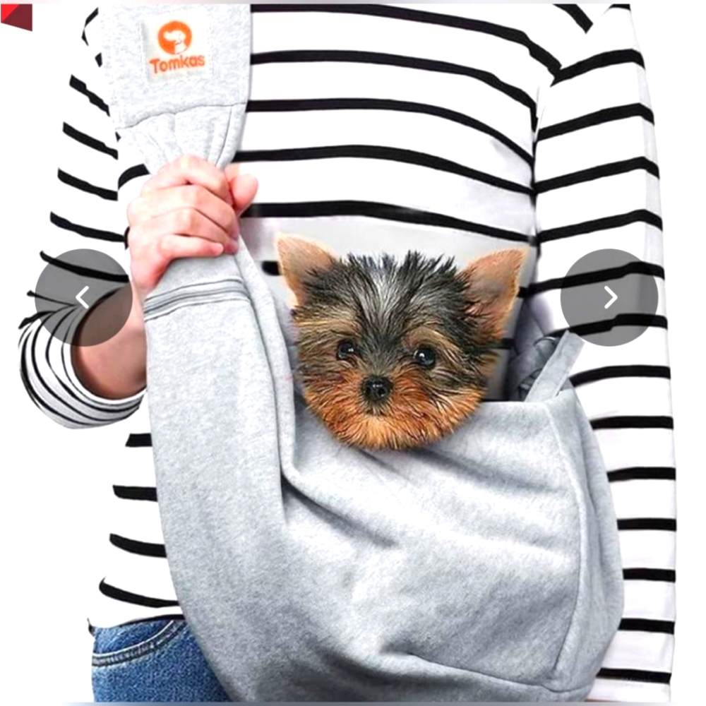 Tomkas Pet Carrier Sling in Gray